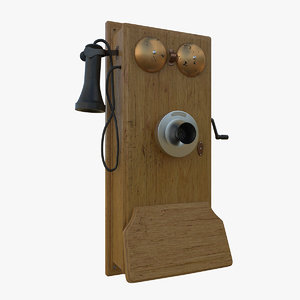 3D old phone model