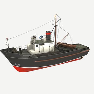 fishing boat model