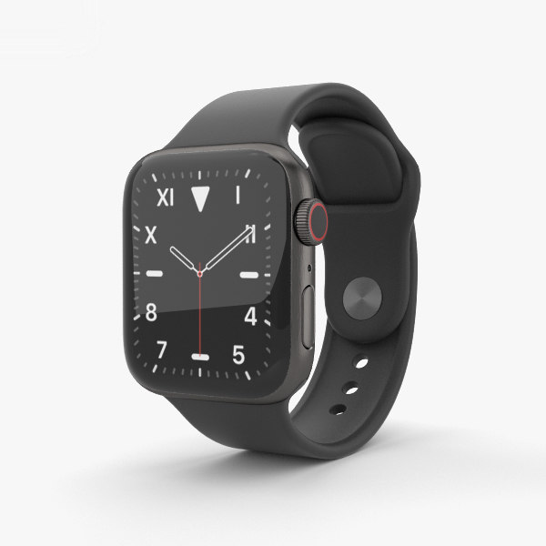 apple watch series 5 titanium black