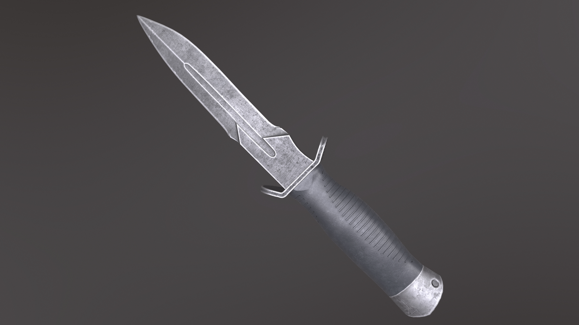 Combat knife 3D model TurboSquid 1518234