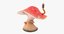 mushrooms cartoon pbr 3D model