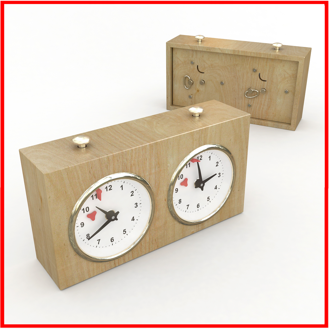 3dsmax chess clock