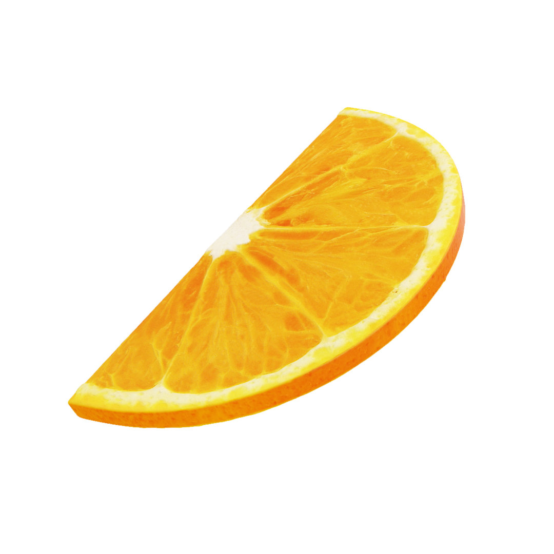 Orange slice 3D model - TurboSquid 1518605