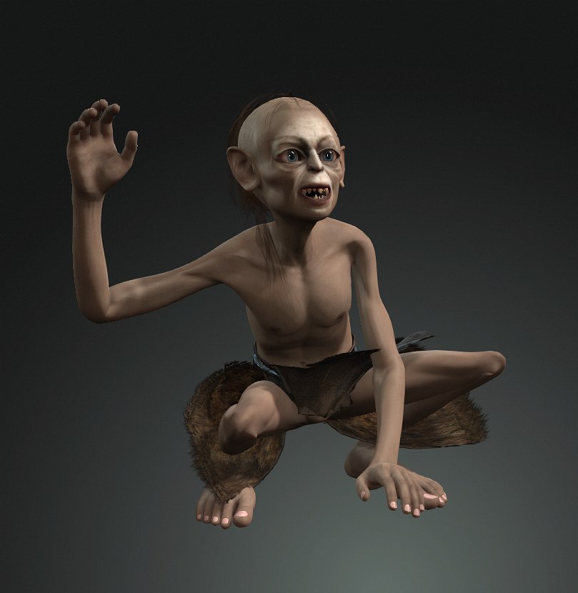 gollum smeagol figure