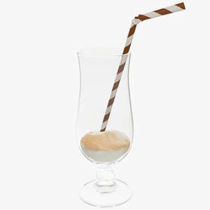 3D smoothie milkshake