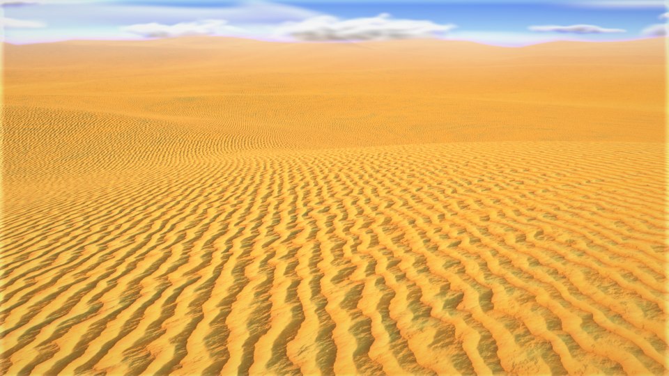 3D model desert sand dunes TurboSquid 1518866