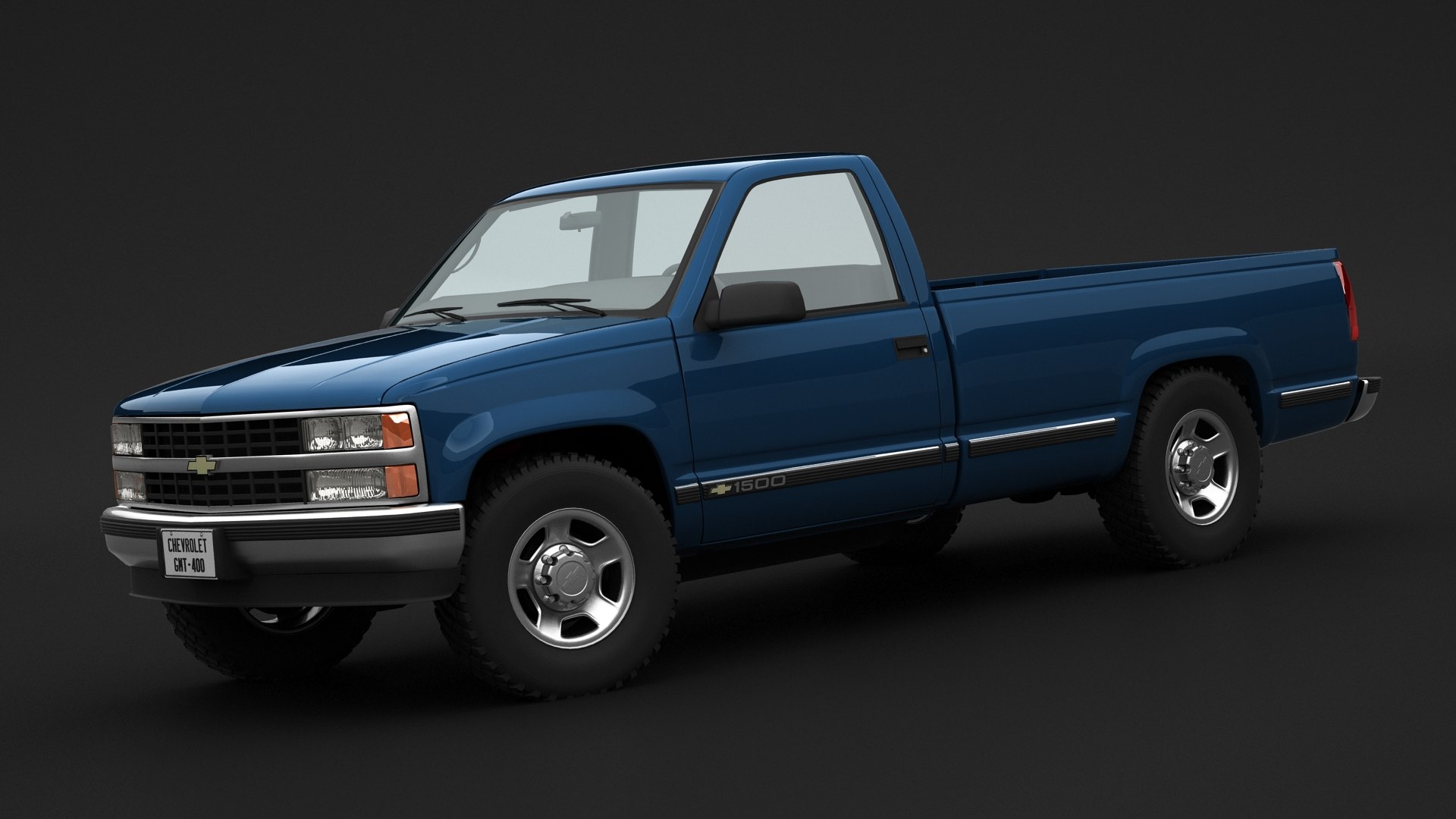 3d model chevrolet