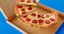 cartoon pizza 3D model