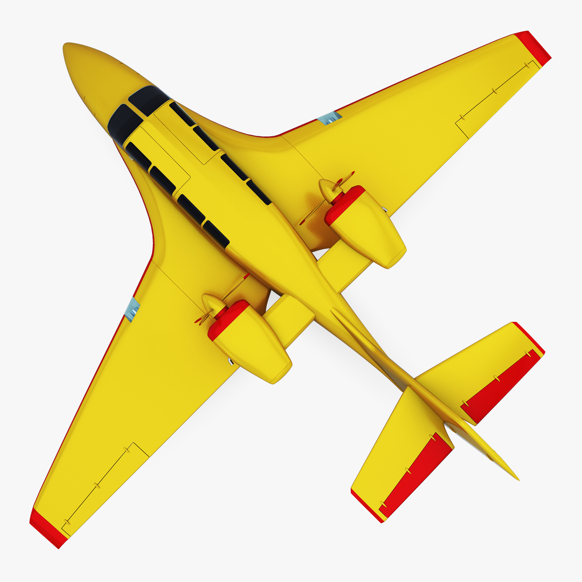 3D generic amphibious aircraft 1 - TurboSquid 1519485