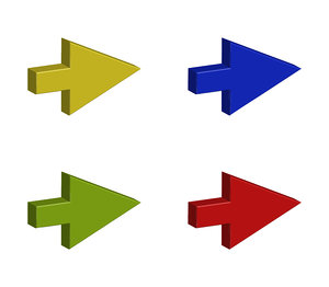 isometric arrow