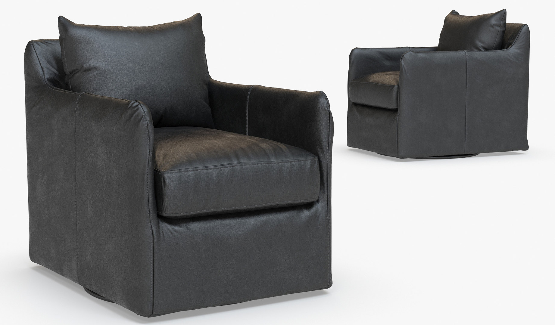 Banks swivel chair 3D - TurboSquid 1519525