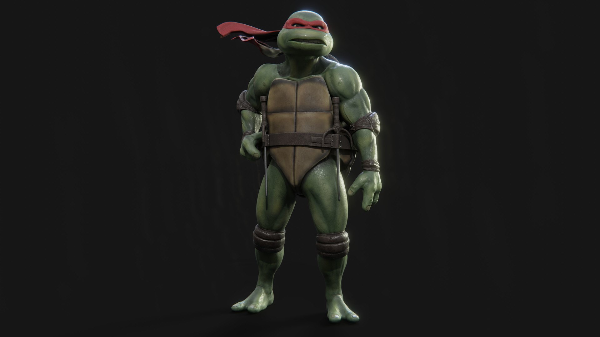 Modèle 3d De Raphael Teenage Mutant Ninja Turtle Turbosquid 1519554 