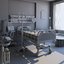 medical patient room 3D model