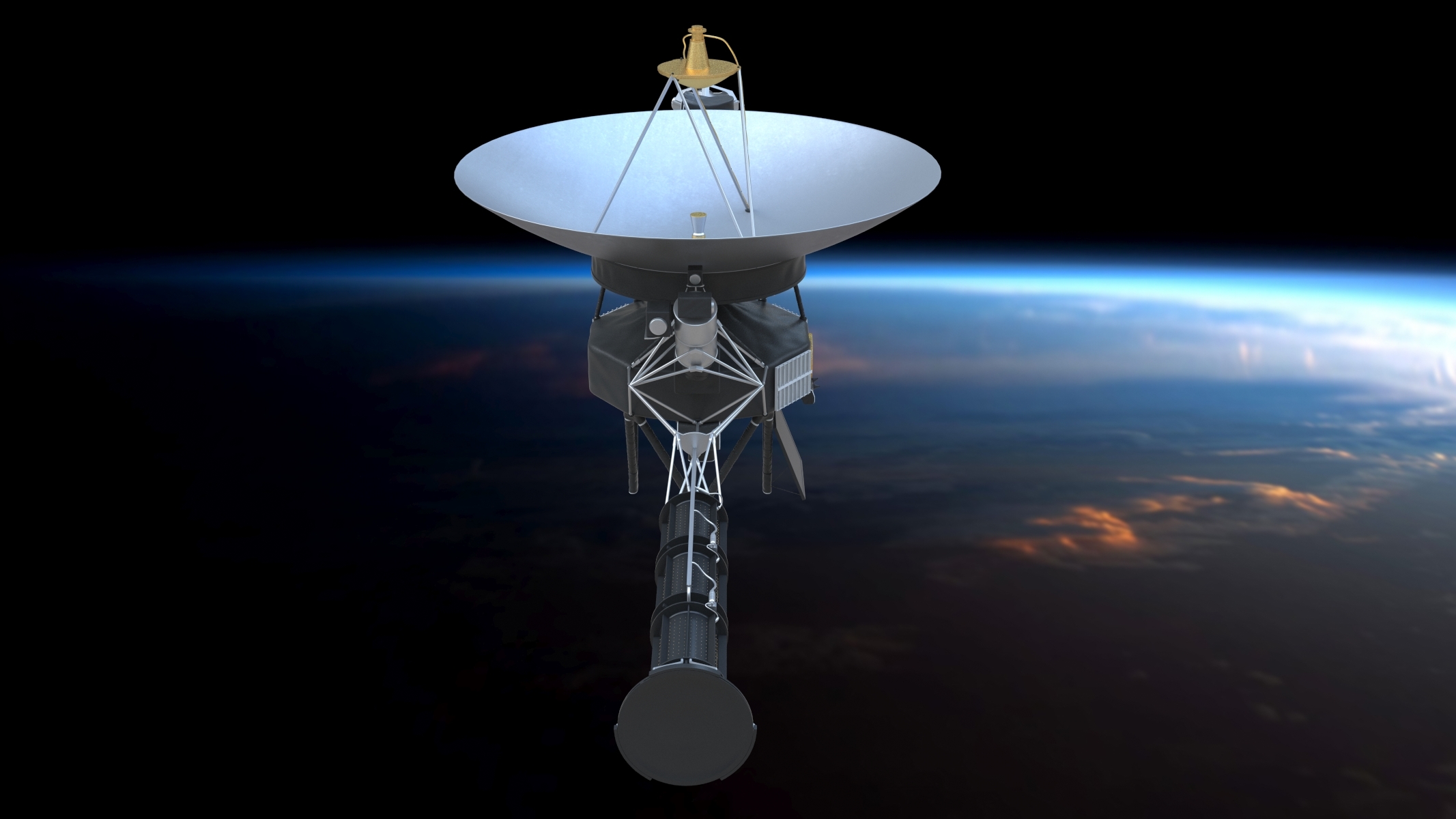 Voyager 1 3D model - TurboSquid 1519627