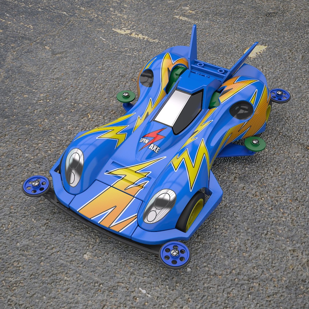 Axe car model TurboSquid 1519908