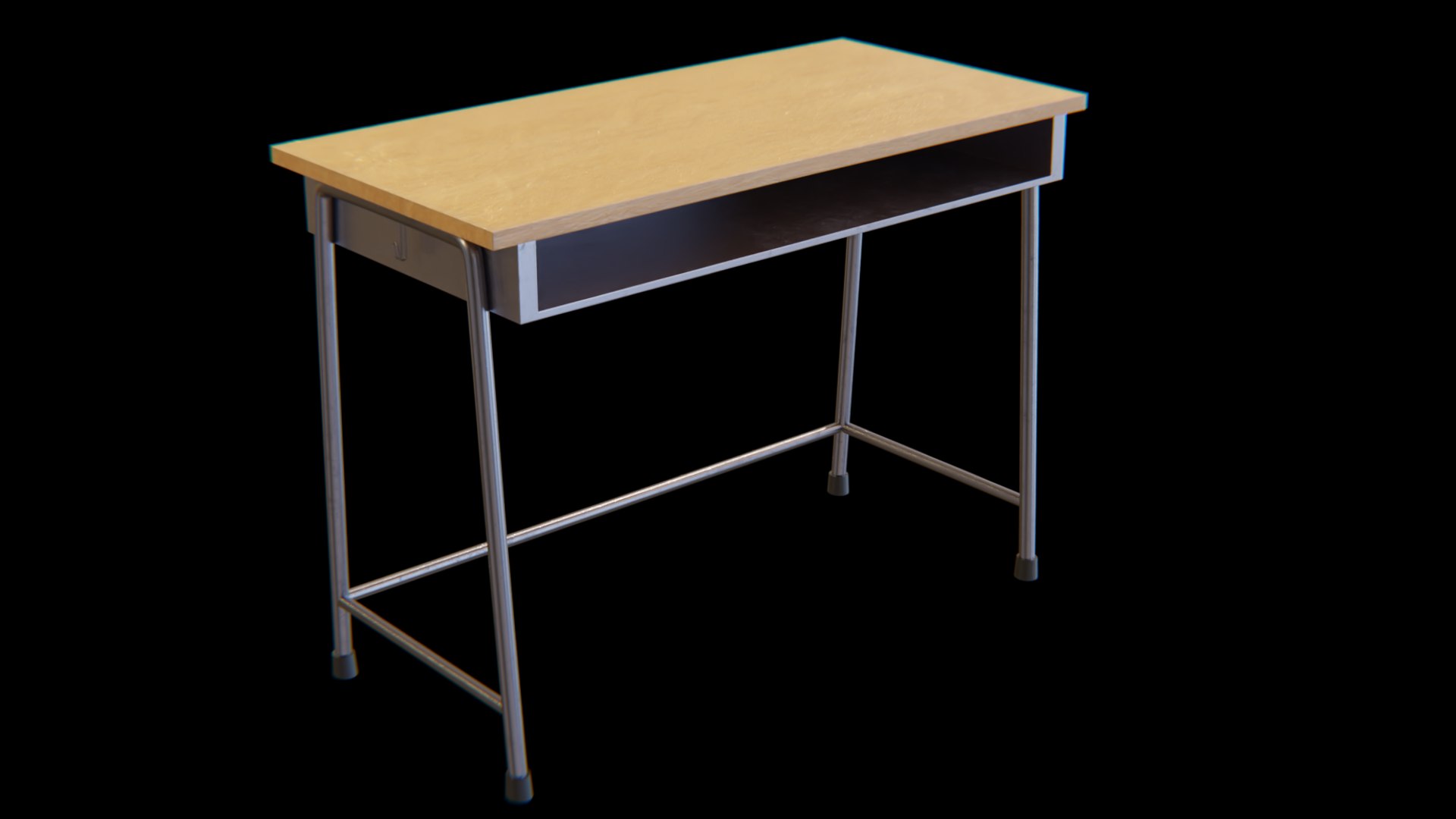 School desk model - TurboSquid 1520034