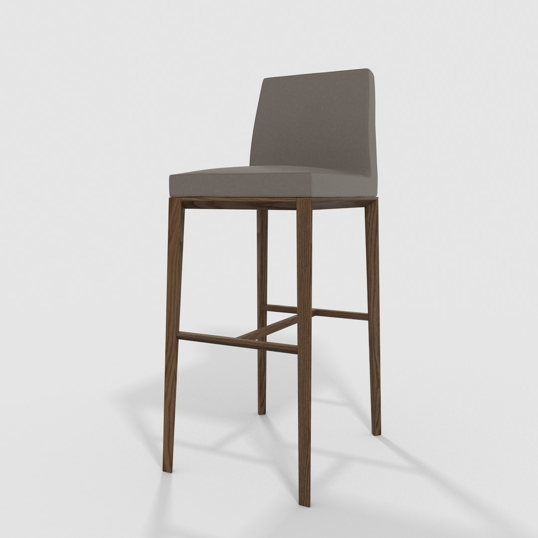 Calligaris bess stool 3D TurboSquid 1520094