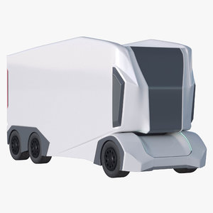 3D einride electric truck model