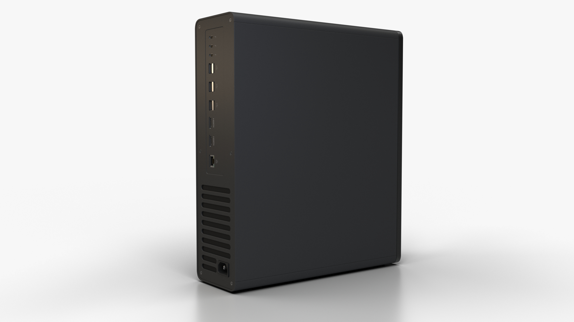 3D generic slim desktop pc model - TurboSquid 1520360