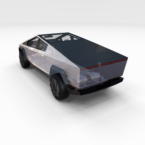 Tesla cybertruck battery 3D model - TurboSquid 1520358