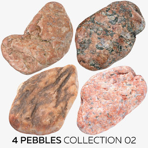 3D 4 pebbles 02
