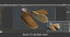3D realistic shoes 12 sneakers