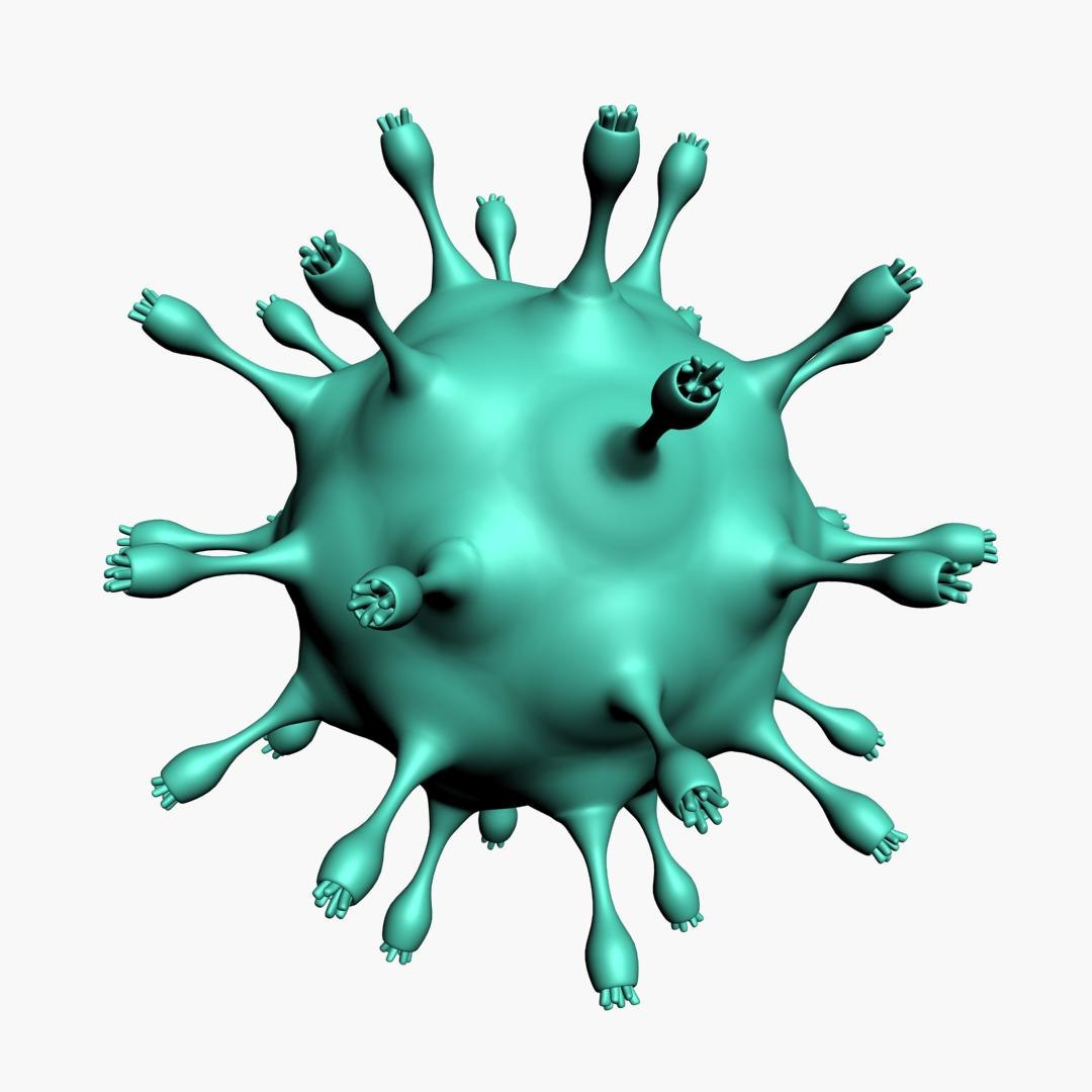 3D virus model - TurboSquid 1520925