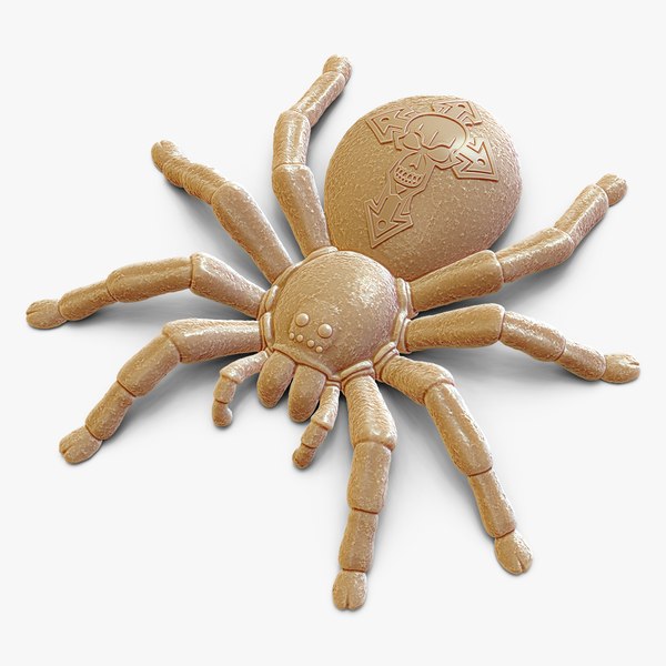 scarry spider print 3d model