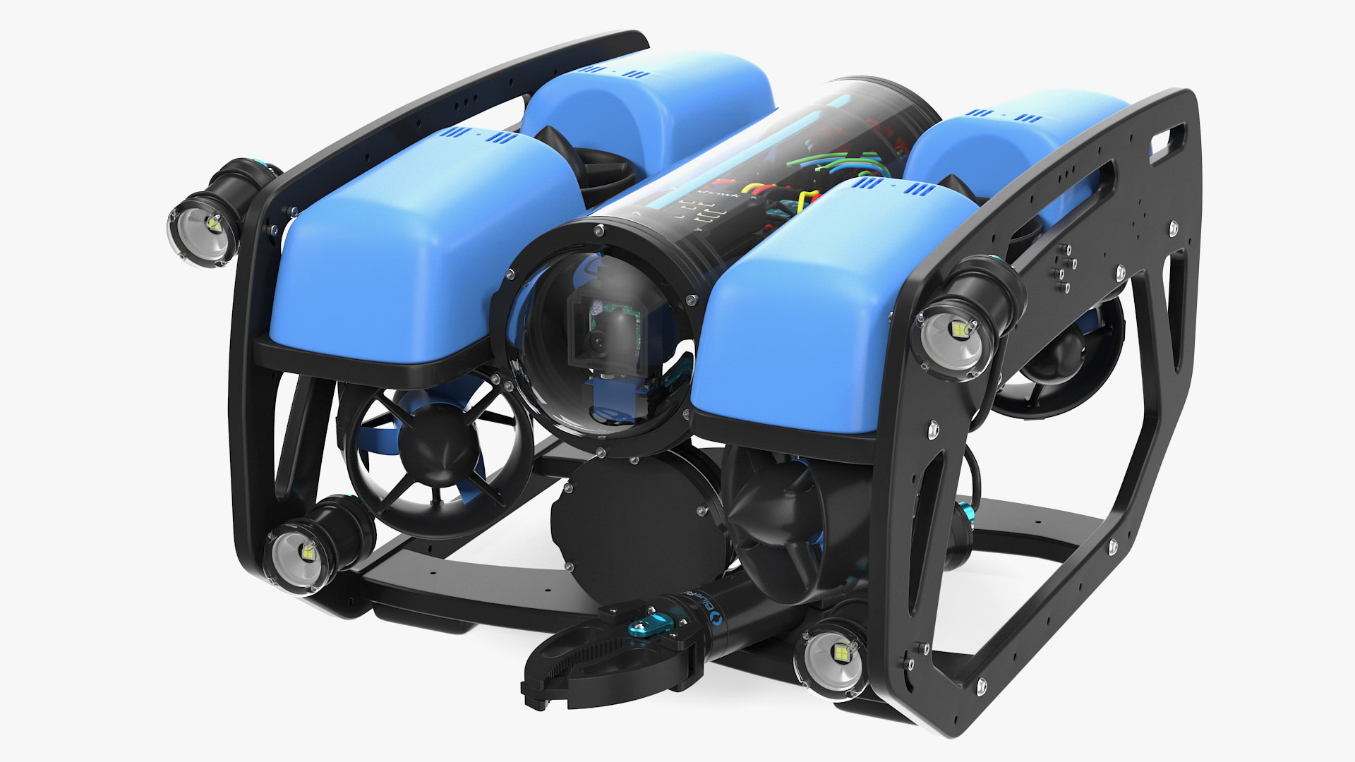3D underwater robot bluerov2 rov model TurboSquid 1521263