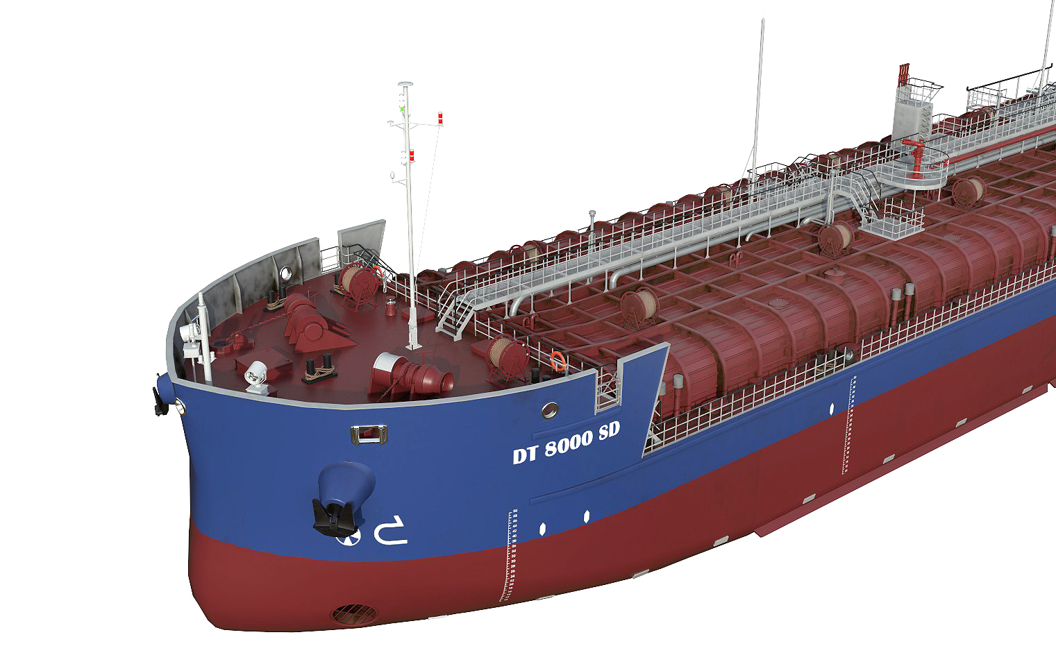 oil tanker 3d model