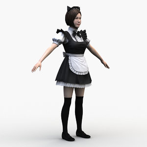 japanese maid model