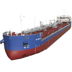 oil tanker 3D model