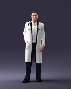 stethoscope healthcare 3D model