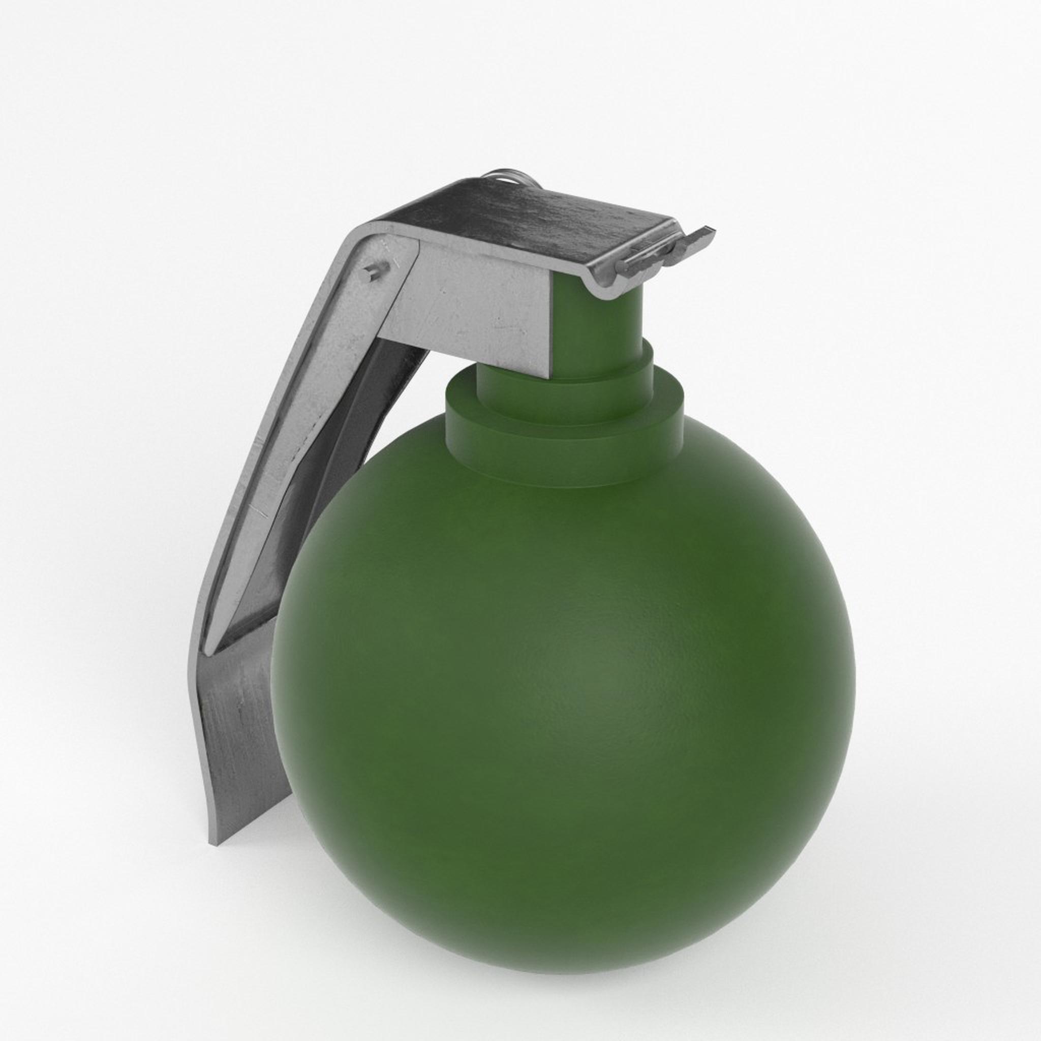 M67 Fragmentation Hand Grenade 3d Max