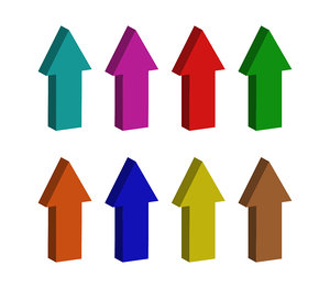 isometric arrow