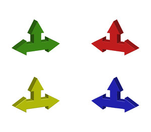 isometric arrow
