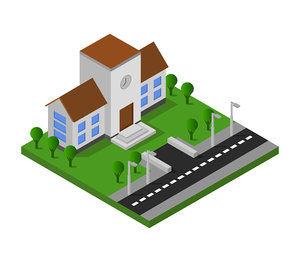 isometric school