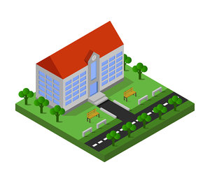 isometric school
