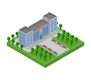 isometric school