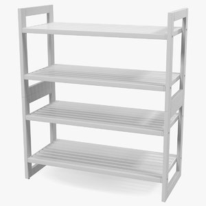 Shoe Rack 3d Models For Download Turbosquid