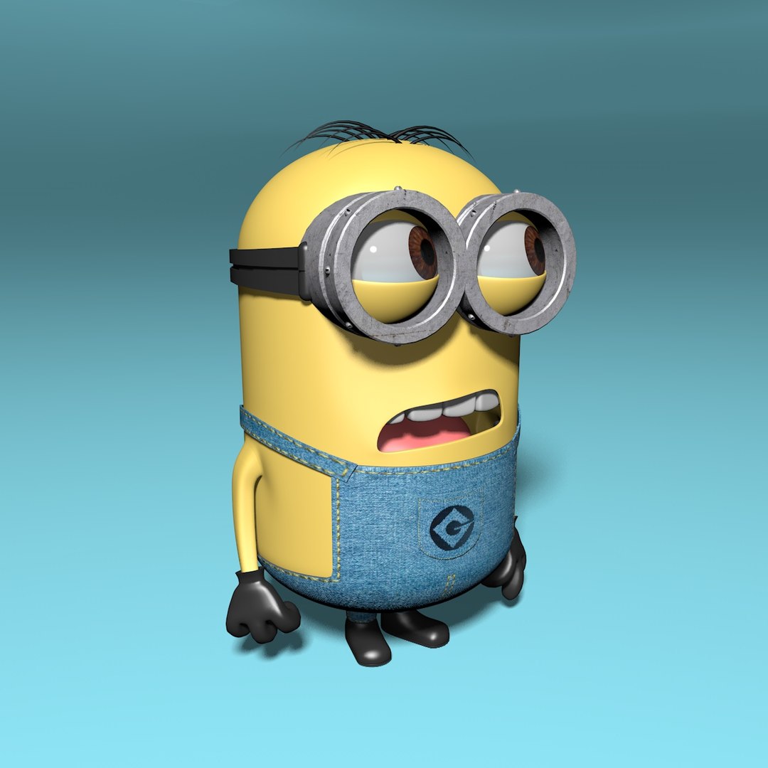 Minion character 3D model - TurboSquid 1521591