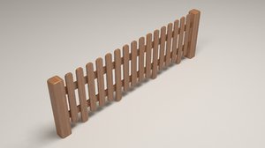 3D garden fence