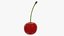 3D model cherry fruit food