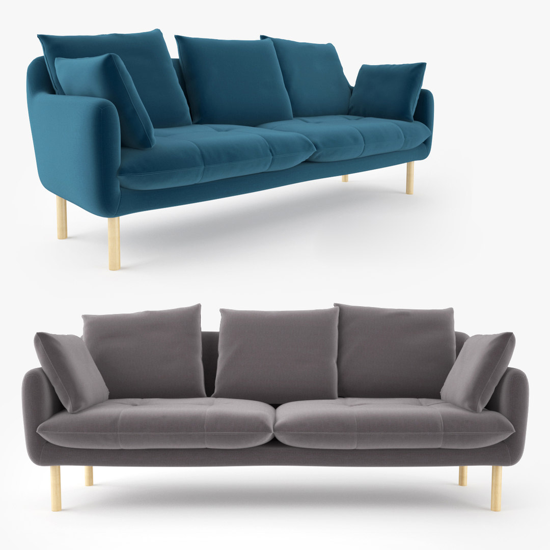 3D jardan andy sofa interior TurboSquid 1521892