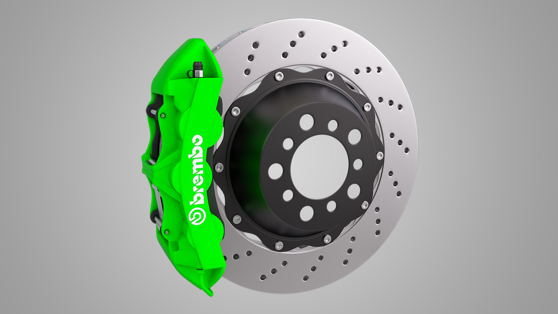 3D brembo brake TurboSquid 1522082