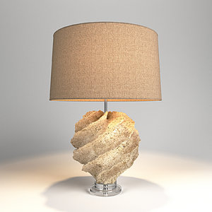 table lamp v-ray model