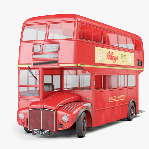 3D model london routemaster bus - TurboSquid 1522586