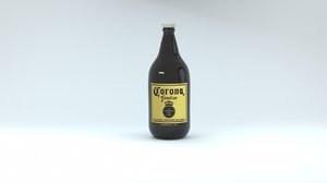 corona beer 3D model