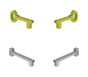 isometric key