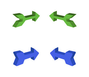 isometric arrow